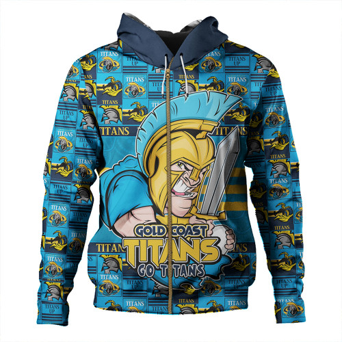 Gold Coast Titans Hoodie Champion’s Pride Comic Style